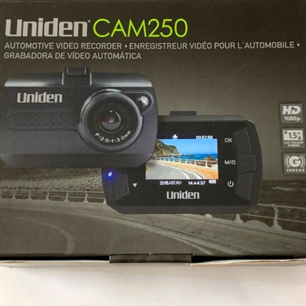 Uniden CAM250 Dash Video Recorder